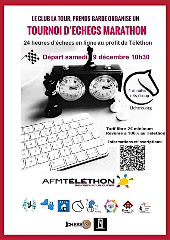 Téléthon 2023 – Tournoi en ligne